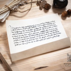 Medieval Calligraphy Online Course: Gothic Cursive (14th Century)